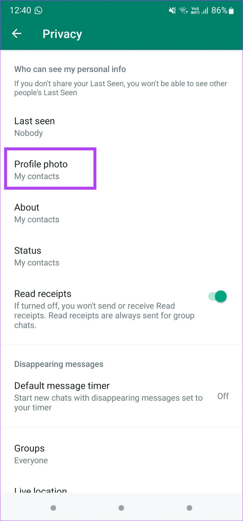 11 meilleures façons de corriger l'image de profil WhatsApp qui ne s'affiche pas