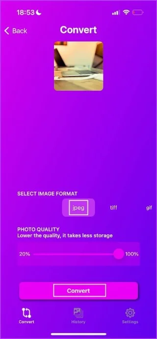Hoe WEBP-afbeeldingen naar JPG/PNG op iPhone te converteren