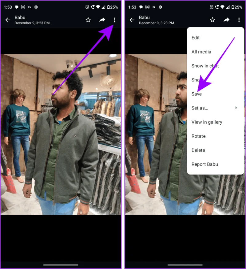 WhatsApp-foto's / video's opslaan in galerij op iPhone, Android en internet