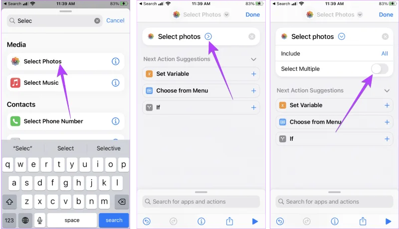 3 manieren om twee foto's naast elkaar op de iPhone te plaatsen