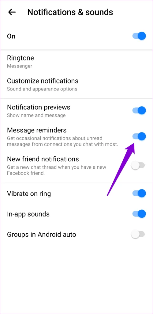 Les 7 meilleures façons de corriger la notification Facebook Messenger ne disparaîtront pas