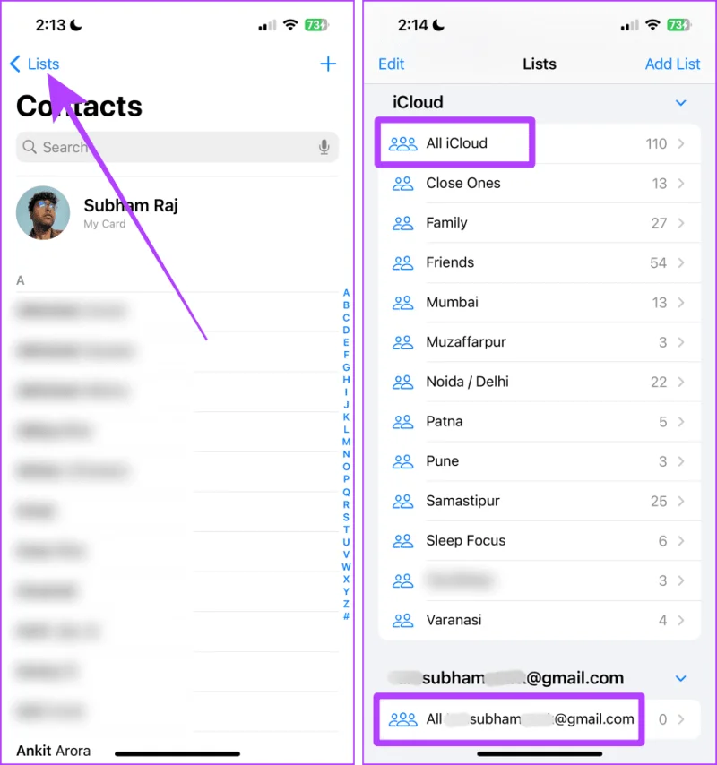 2 manieren om Gmail-contacten naar de iPhone te importeren