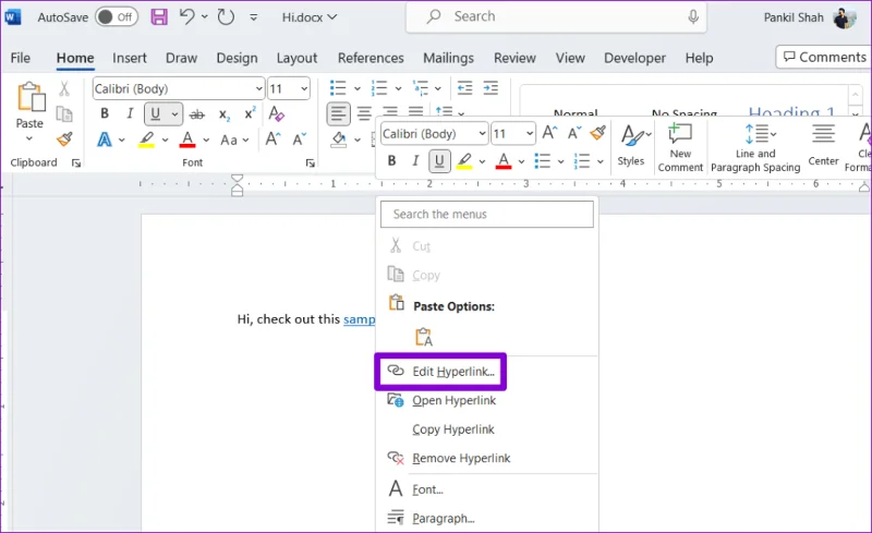 6 najlepszych sposobów naprawienia niedziałających hiperłączy w programie Microsoft Word dla systemu Windows