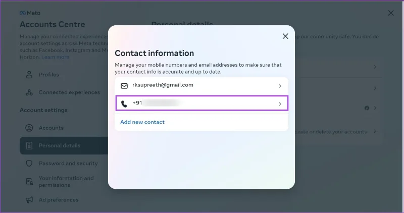 Come rimuovere il numero di telefono da Instagram (su cellulare e PC)