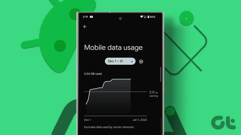 Hoe u het gegevensgebruik op Android kunt controleren