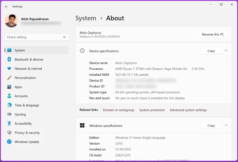 6 formas de encontrar el nombre de la computadora en Windows 11 y 10