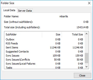 Outlook 365: Napraw 'Plik danych Outlook osiągnął maksymalny rozmiar'