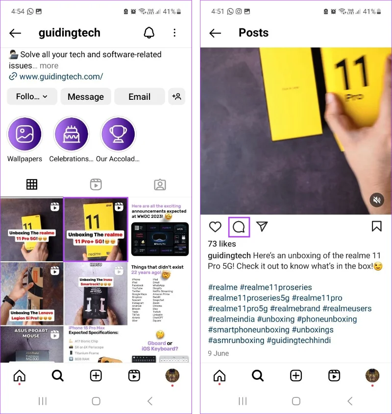 Come apparire sui suggerimenti Instagram di qualcuno