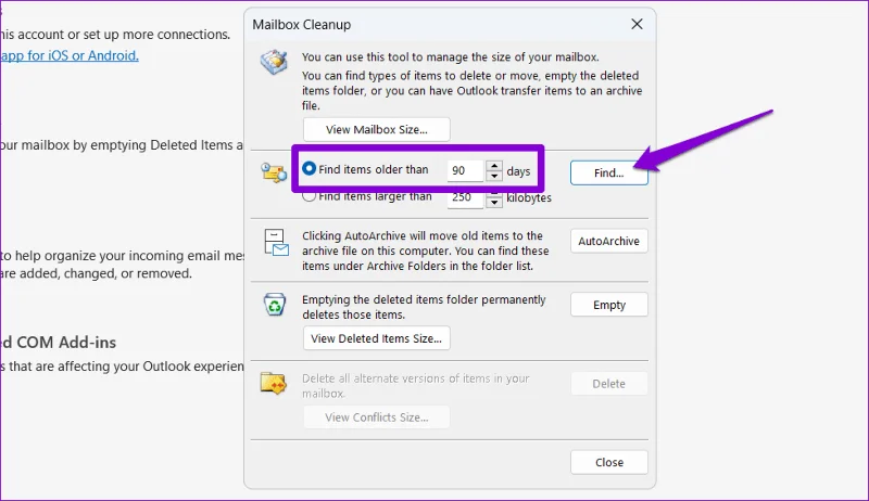 Cosa fare se la casella di posta di Outlook è piena
