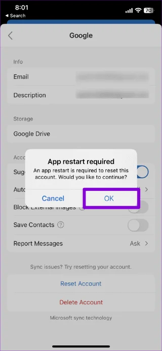 Top 7 manieren om te verhelpen dat Microsoft Outlook geen e-mails verzendt op Android en iPhone