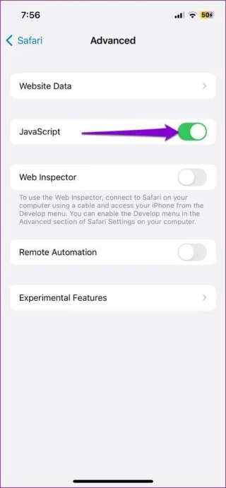 Top 7 manieren om te verhelpen dat Safari geen afbeeldingen op de iPhone laadt