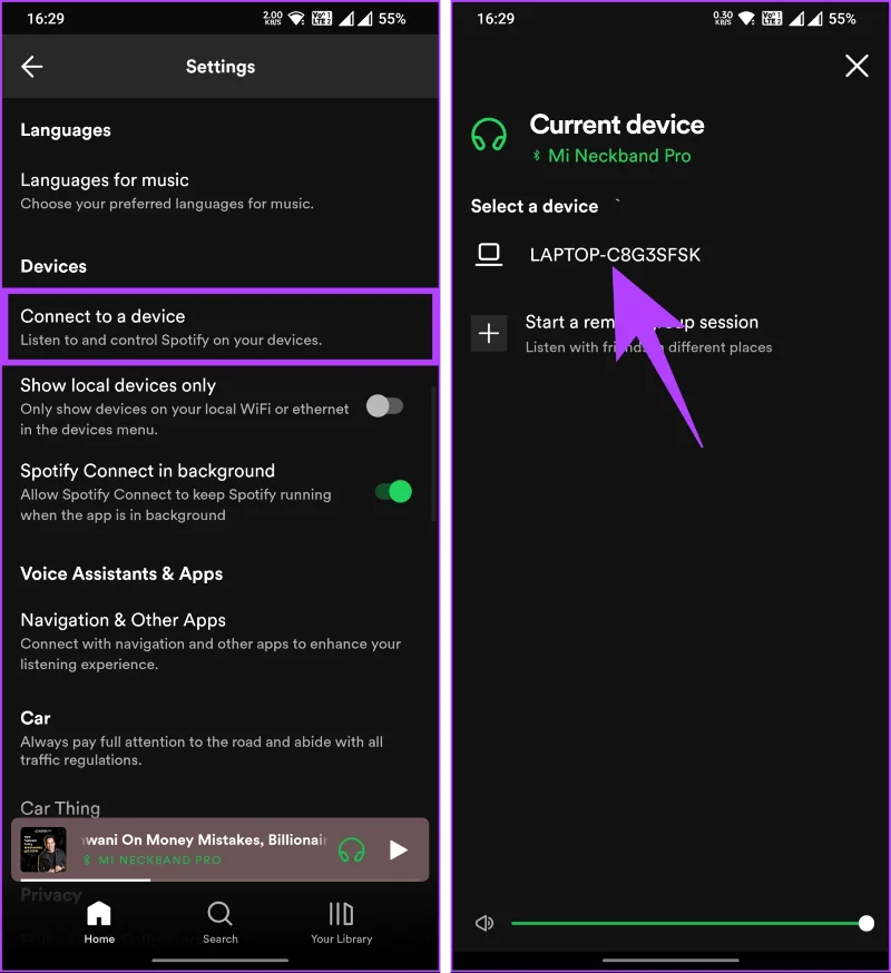 4 façons simples de supprimer un appareil de Spotify