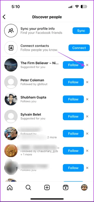 Come disattivare Segui i suggerimenti su Instagram
