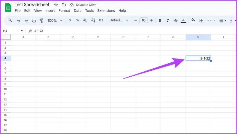 Come inserire un selettore di data in Fogli Google e Documenti Google
