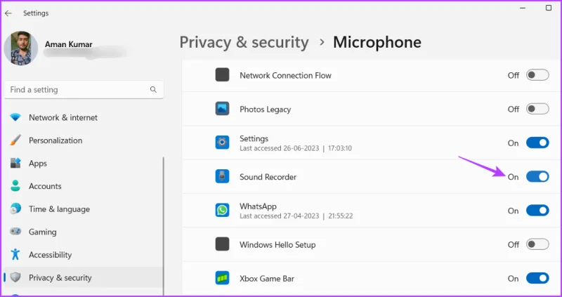 Las 5 formas principales de reparar la grabadora de sonido que no funciona en Windows 11