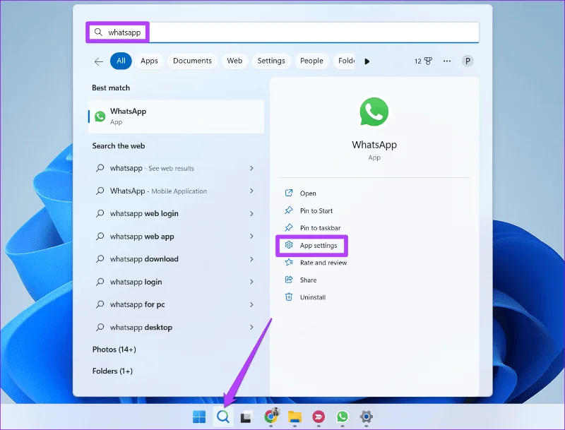 4 طرق لإصلاح مشكلة عدم عمل تطبيق WhatsApp للكمبيوتر الشخصي على نظام التشغيل Windows 11