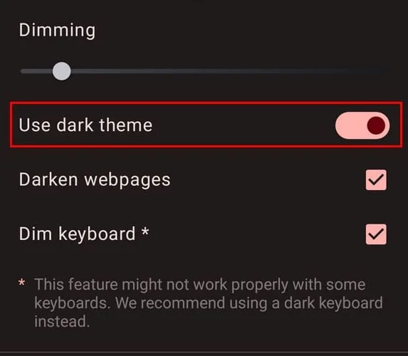 Opera pentru Android: Cum să Configurezi Modul Întunecat