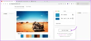 Come identificare un colore specifico su unapp o un sito Web