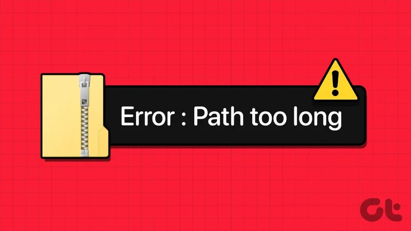 Las 6 soluciones principales para el error "Ruta demasiado larga" al extraer un archivo ZIP en Windows 10 y 11