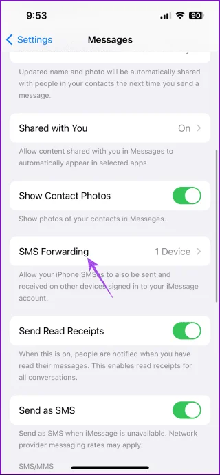 Waarom ontvang ik dezelfde sms-berichten op twee iPhones?