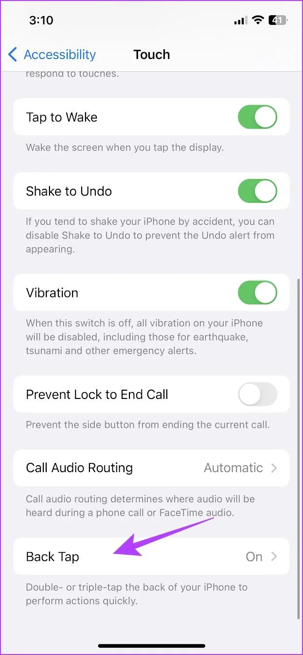 8 manieren om Back Tap te repareren werkt niet op de iPhone