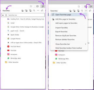 Hoe verwijderde favorieten in Microsoft Edge te herstellen