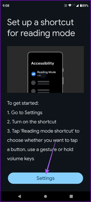 Comment utiliser l'application Mode Lecture sur Android