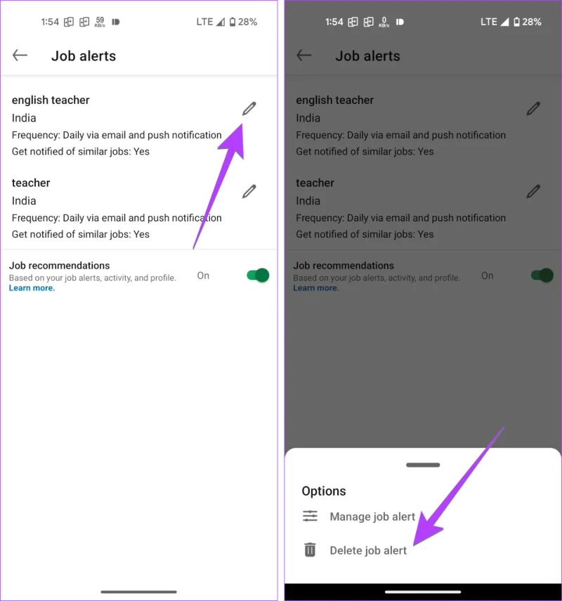 Comment désactiver les alertes d'emploi LinkedIn sur mobile et PC