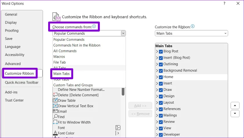 Las 7 formas principales de corregir la lectura en voz alta que no funciona en Microsoft Word para Windows