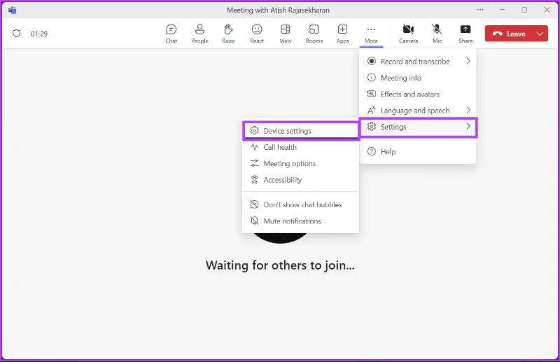 Comment tester l'audio dans Microsoft Teams