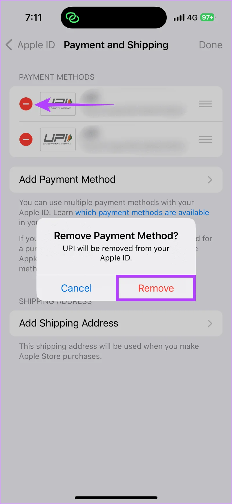 Come rimuovere il metodo di pagamento dall'ID Apple e cosa fare se non puoi