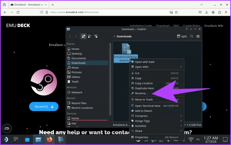 Comment installer EmuDeck sur Steam Deck