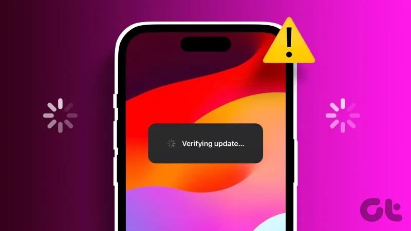 Een iPhone repareren die vastzit op het verificatie-updatescherm