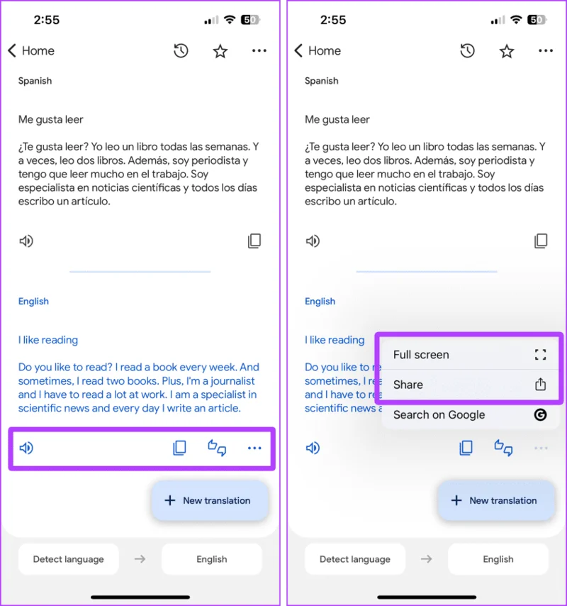 Hoe de Google Translate-app op iPhone te gebruiken