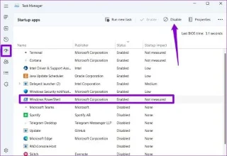 Las 8 formas principales de arreglar PowerShell siguen apareciendo en Windows 11