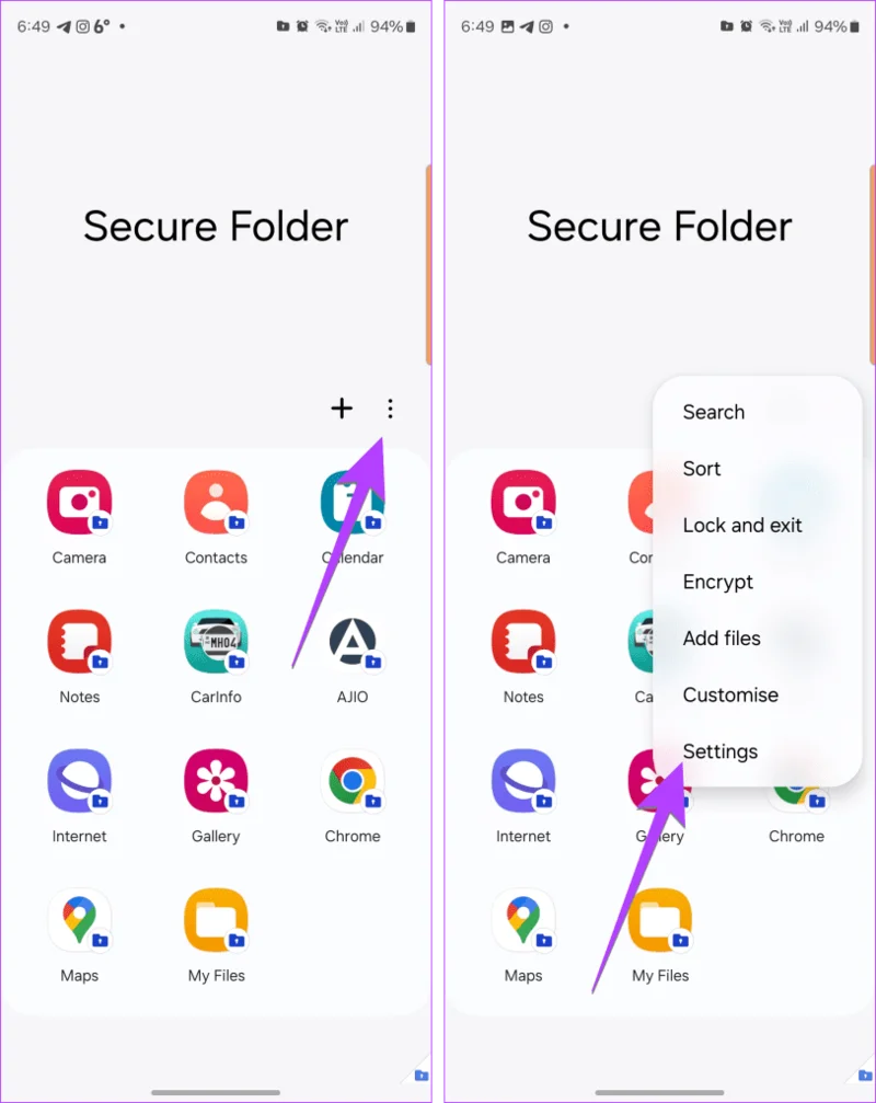 Come eliminare la cartella protetta sul telefono Samsung e cosa succederà