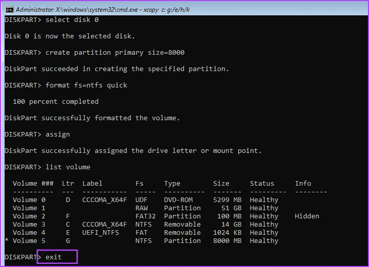 Las 6 soluciones principales para el error de instalación de Windows "No pudimos crear una nueva partición"