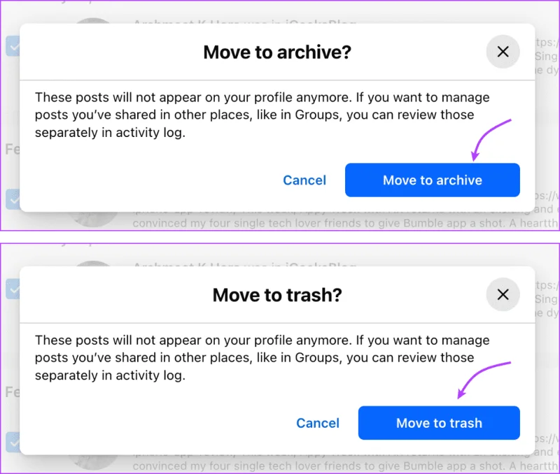 Comment masquer toutes les publications sur Facebook du public ou des amis