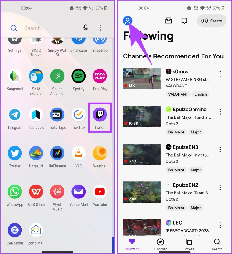 Comment changer le nom d'utilisateur et le nom d'affichage Twitch