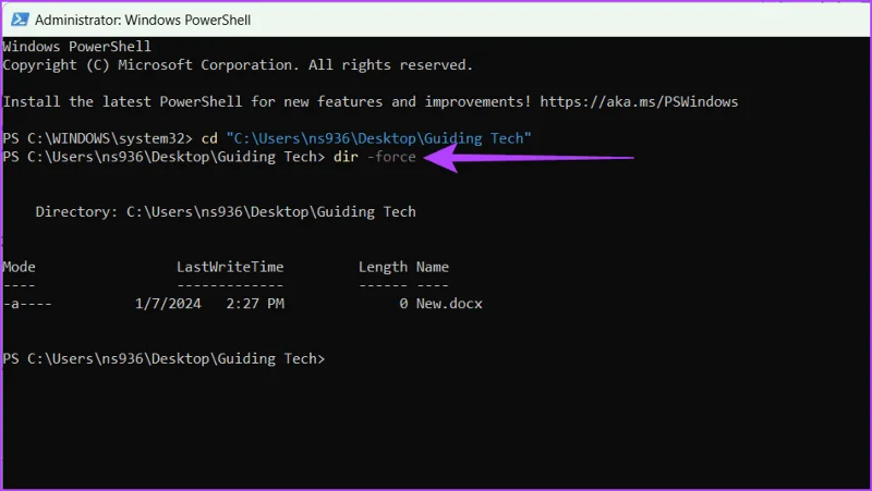 Cómo mostrar archivos y carpetas ocultos en Windows 11
