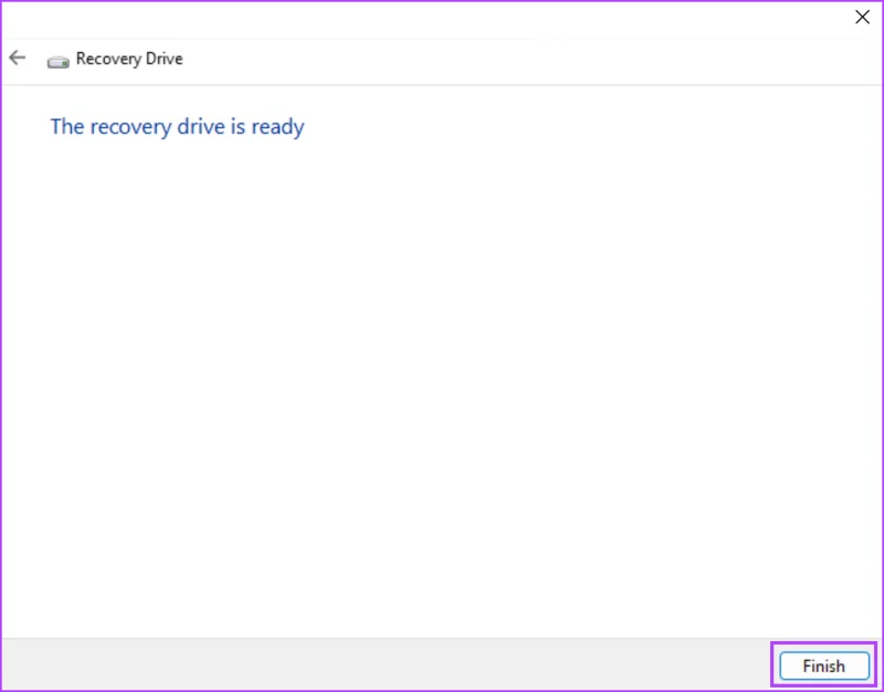 Cómo crear y utilizar una unidad de recuperación en Windows 11