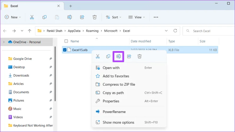 4 طرق لإصلاح شريط أدوات Excel لا يعمل في نظام التشغيل Windows