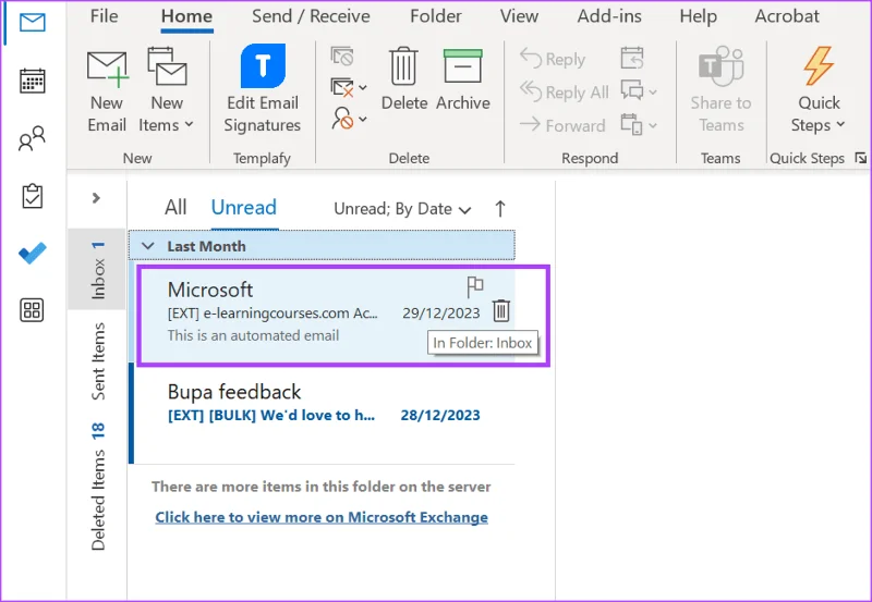 5 façons de créer une tâche dans Microsoft Outlook