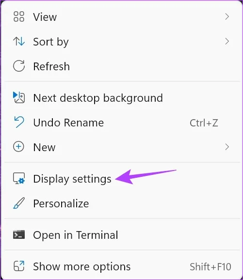 8 formas sencillas de abrir la configuración de pantalla en Windows 11