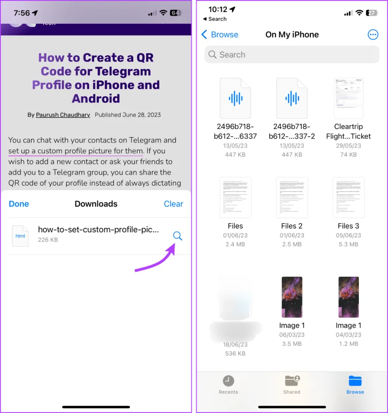 Hoe u Safari-downloads op iPhone en iPad kunt bekijken en beheren