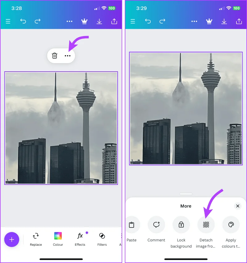 Come pubblicare più foto orizzontali e verticali su Instagram