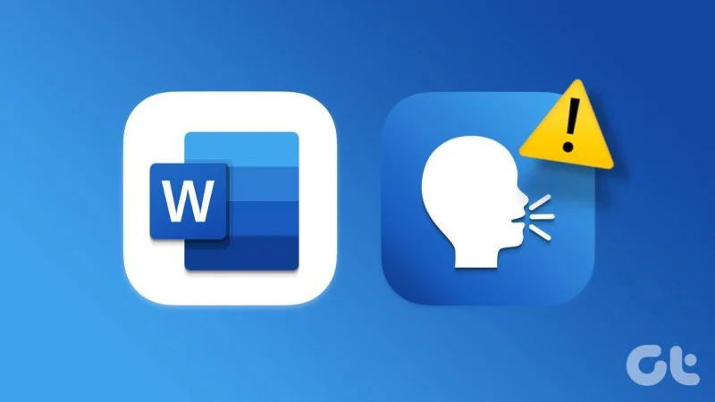 Las 7 formas principales de corregir la lectura en voz alta que no funciona en Microsoft Word para Windows