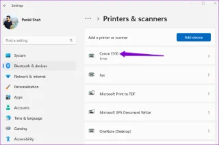 5 formas de eliminar un trabajo de impresión atascado en Windows 11