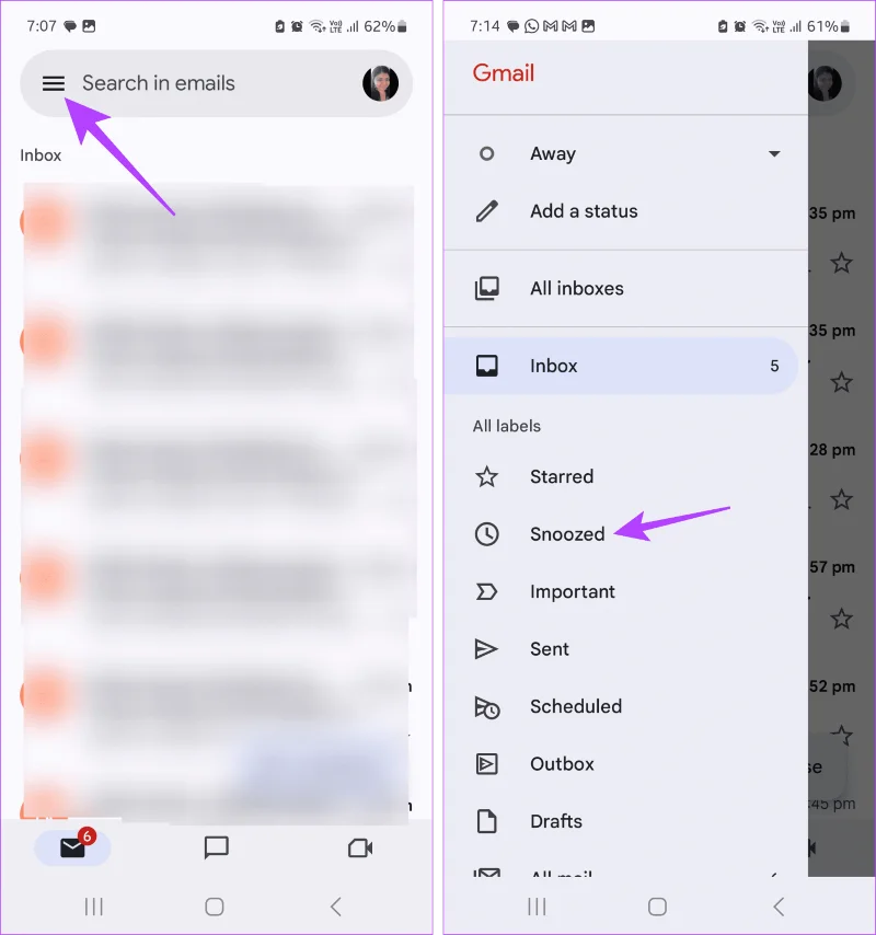 Come utilizzare la funzione Posticipa in Gmail su dispositivi mobili e desktop