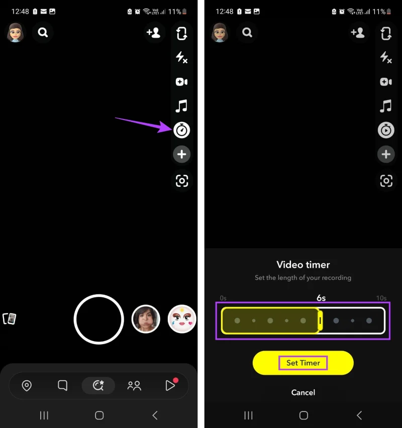 4 manieren om op Snapchat op te nemen zonder de knop ingedrukt te houden